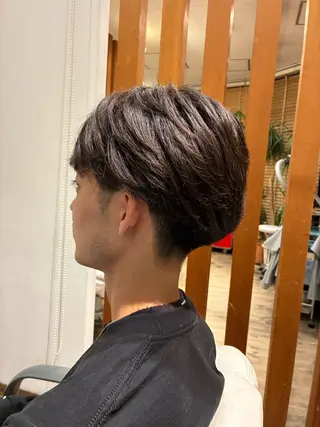 パーマ メンズ 友永 風歌のヘアスタイル