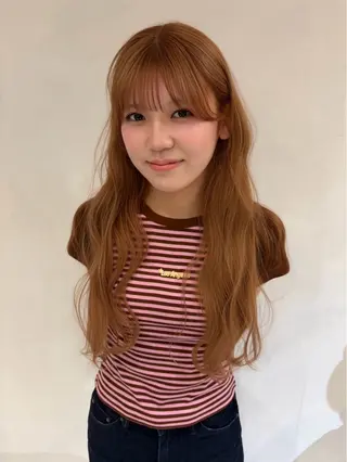 ロング 塩崎 聖奈のヘアスタイル