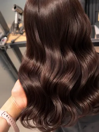 ロング カラー めいALBUM銀座 /透明感カラーのヘアスタイル