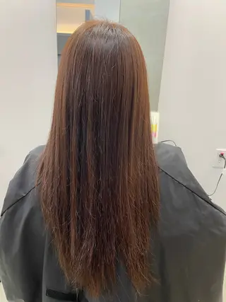 ロング カラー 昼田 陸のヘアスタイル