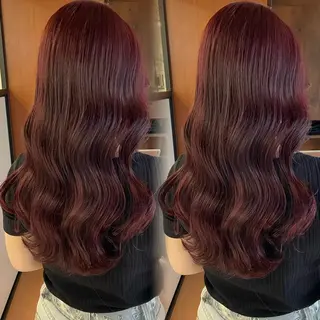 ロング カラー ブリーチなしカラー kana🐱のヘアスタイル