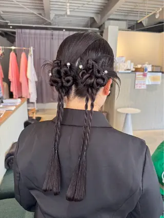 ヘアアレンジ 園田 朱理のヘアスタイル