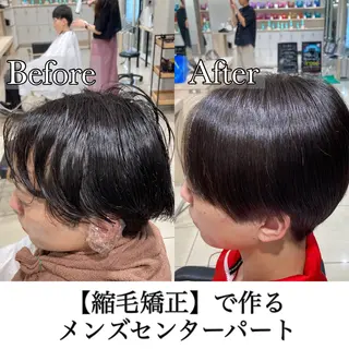 パーマ メンズ 💠メンズ縮毛矯正 /パーマ💠林慶太のヘアスタイル