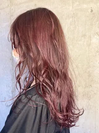 ロング カラー 横浜美容室／暖色系 michika🌹のヘアスタイル