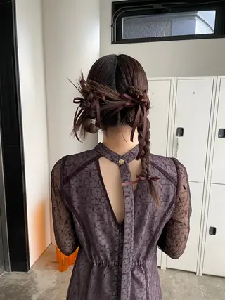 ロング ヘアアレンジ ayano /トレンドヘアのヘアスタイル