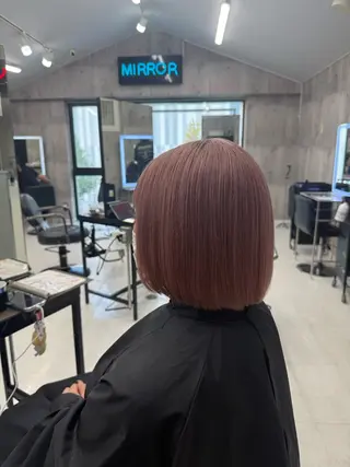 ミディアム カラー メンズ 推しカラー🌈青、紫 デザイン💎かずきのヘアスタイル