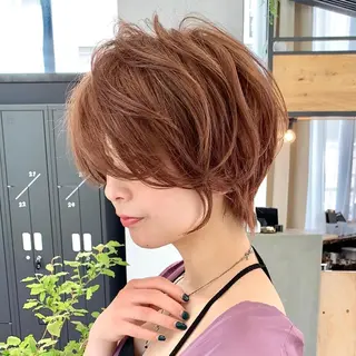 ショート 🐧銀座/ショート/ ショートボブ広瀬🐧のヘアスタイル