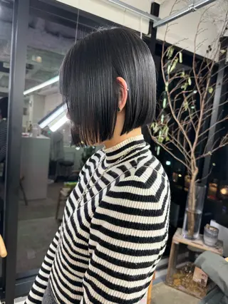 ショート kiji NAHO/ パーマ／久屋大通のヘアスタイル