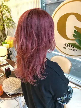 カラー 🫧富田 苑実🫧のヘアスタイル