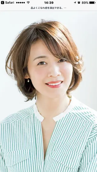 ミディアム 山田 達也のヘアスタイル