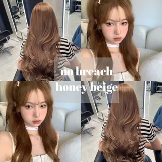 ロング 韓国✖️網紅🖤 パーマYURIYAのヘアスタイル