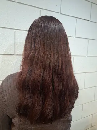 ロング カラー 松島 冬浬のヘアスタイル