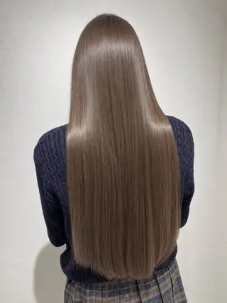 ロング カラー 【メンズパーマ✨️ 髪質改善矯正】岩城のヘアスタイル