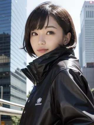 ショート 榎本 美雪のヘアスタイル