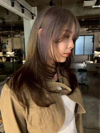 セミロング 🎀抜け感ナチュラル 🎵asuna🪽のヘアスタイル