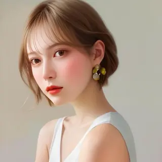 ショート カラー THETAふじみ野 野宮のヘアスタイル
