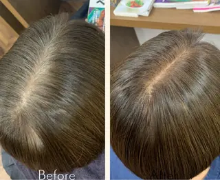 ミディアム カラー 青柳 若菜のヘアスタイル