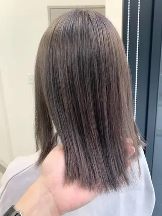ミディアム カラー レイヤー/大人メンズ パーマ🌀 平島拓也のヘアスタイル