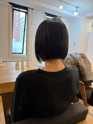 ショート 南堀江レイヤーカット MIKU🍒のヘアスタイル