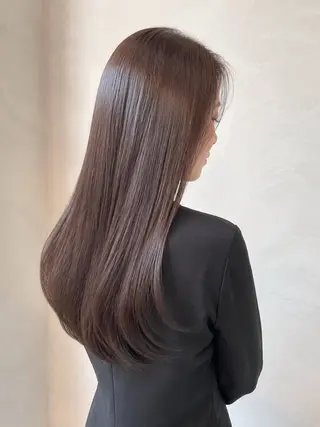 ロング カラー 岡崎勇人/レイヤー/ 韓国/ケラチンTRのヘアスタイル