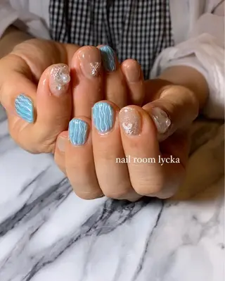 ネイル ネイルルームリッカ 𝐦𝐚𝐲𝐮のネイルデザイン