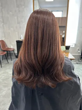 ロング 鈴木 菜々映のヘアスタイル