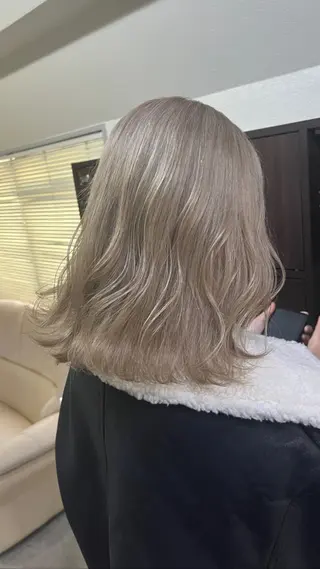 ミディアム カラー 艶髪ケア特化✨ トワのヘアスタイル