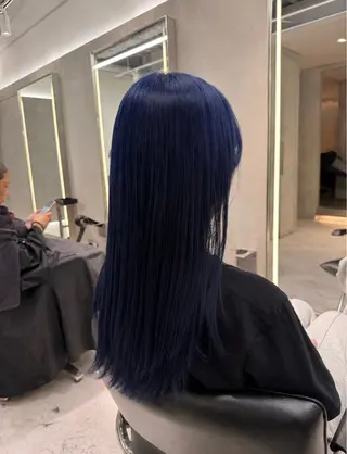ロング カラー 松戸レイヤーカット 塚原悠斗のヘアスタイル