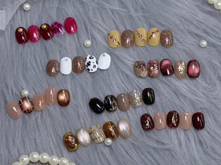 ネイル lucky nail 歌舞伎町のネイルデザイン