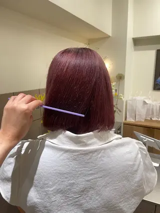 ミディアム カラー JURI /HUIのヘアスタイル