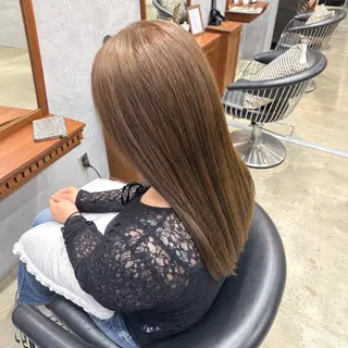 ロング 縮毛矯正/髪質改善 小野竜聖のヘアスタイル