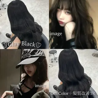 ロング カラー ブリーチなし特化 美容師💖SAE💖のヘアスタイル