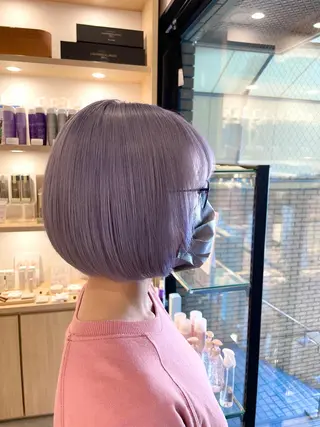 ショート カラー 城　健太郎 💎ハイトーンのヘアスタイル