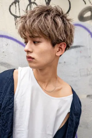 カラー パーマ メンズ メンズパーマ特化型 🔥URITAのヘアスタイル