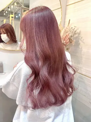 ロング カラー 🩶ブリーチ／カット ／大宮／あやね⛓🩶のヘアスタイル