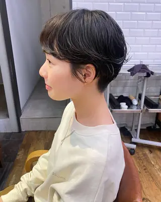 ショート パーマ/ 🌿nanakoのヘアスタイル