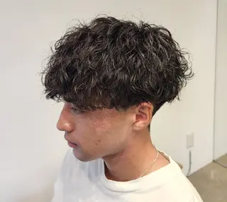 ショート パーマ メンズ 【イケメン風パーマ】 SHOFYのヘアスタイル