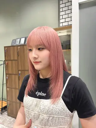 セミロング 🫧古田 穂香🫧パーマモデルのヘアスタイル