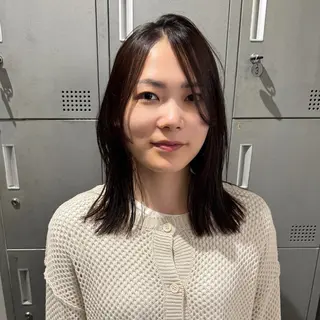 ミディアム 【天満1艶髪】潤艶/ 髪質改善🌹釣本竜哉のヘアスタイル