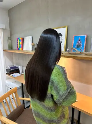 ロング 縮毛矯正&髪質改善 特化/ゆいのヘアスタイル