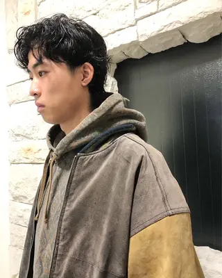 ヘアアレンジ メンズ メンズ特化✂️栗原 侑也のヘアスタイル