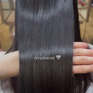 セミロング 透けカラー.艶髪. 梅田♡midoのヘアスタイル
