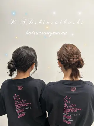 ヘアアレンジ RAD心斎橋 .†⋆RICOのマツエク・マツパデザイン
