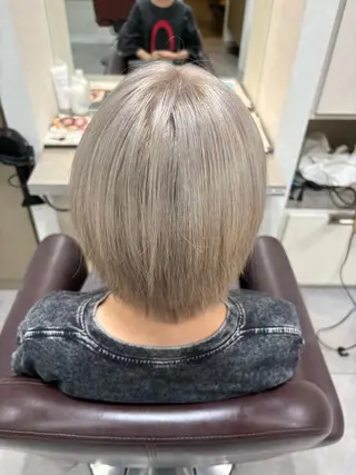 ショート 田中 希のヘアスタイル