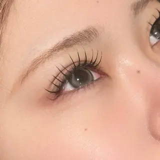 マツエク・マツパ 韓国まつ毛/透明感 ブラウン 🦋あつみのマツエク・マツパデザイン