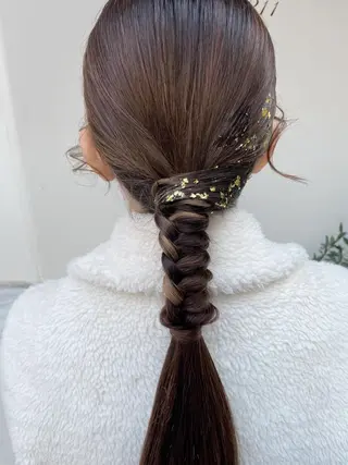 ヘアアレンジ KAI RIKAのヘアスタイル