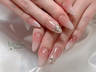 ネイル MoriseNail Jr研修💜はるかのネイルデザイン