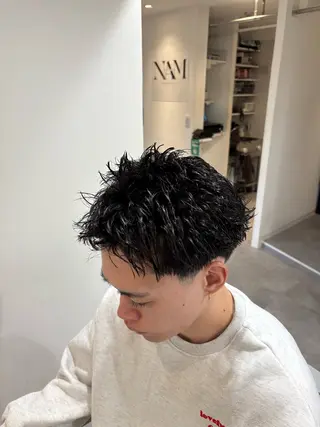 ショート メンズ 深澤 知樹のヘアスタイル