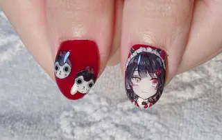 ネイル Spiky とうげ ふうかのネイルデザイン