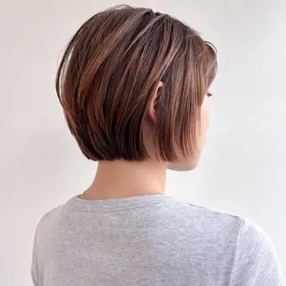 ショート 艶カラー🫧 猿渡 響のヘアスタイル